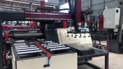 Roladora de placas de 4 rodillos
